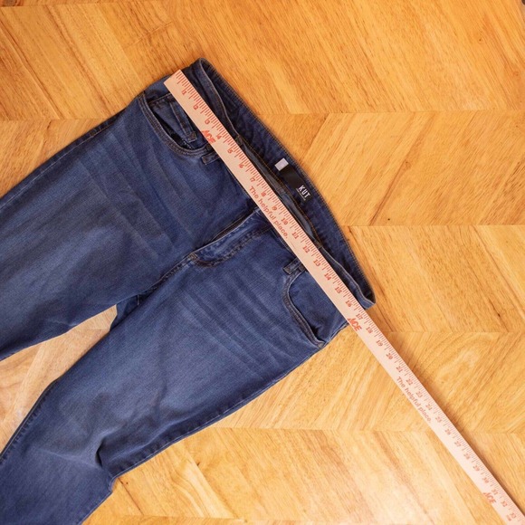Kut From The Kloth Womens Jeans Size 14 Ankle Skinny Jeans Dark Wash Stretch - Picture 3 of 15